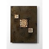 Gos. Ethnisches Bild. Zusammensetzung aus Holz und Metall. Modulare magnetische Tafeln.