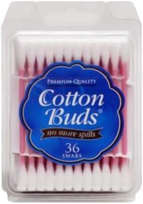 Cotton Buds Swabs Travel Pack - 36 Ea ( Pack of 9 )