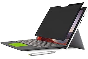 THORANI Wiederverwendbarer Privacy Filter mit Rahmenbefestigung für Microsoft Surface Pro 9 (13") - Sichtschutzfolie schützt vor unerwünschten Blicken
