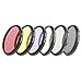 Produktbild fish Rund Rot Schwarz Transparent Grau Gelb Lila Tauchen Filter für Gopro UV 52MM Objektiv-Filter-Set mit Ring-Adapter