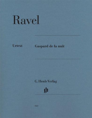 Gaspard de la nuit - Piano - (HN 843): Besetzung: Klavier zu zwei Händen