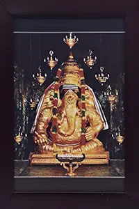 ABI Groups karpaga vinayagar in pillaiyarpatti Photo Frame(14 * 10 inches,Multicolor)