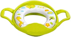 Shaifali Kids Soft Cushion Comfortable Potty Trainer Seat for Potty Training Seat with Support Handles for Kids
