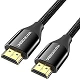 【Hohe Geschwindigkeit & HF-Bild/Sound】Kompatibel mit dem HDMI 2.0 a/ 2.0 b (4K Video bei 60 Hz, 2160p, 48 bit/px Farbtiefe), unterstützt Bandbreiten bis zu 18Gbps und ist rückwärtskompatibel zu allen bisherigen HDMI-Standards, 4k 3840*2160 Auflösung und 50FPS, 60FPS Bildrate, bietet jederzeit eine hohe Bild- und Tonqualität, was Ihnen ein angenehmes Erlebnis bietet.