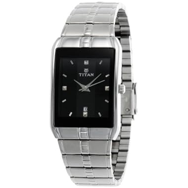 Titan Karishma Analog Black Dial Men's Watch - 9151SM02A