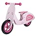 Price comparison product image Cicli Bonin Unisex Child Wooden Pedal Vespa Balance Bike - Pink, One Size