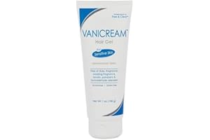 VANICREAM Free & Clear Hair Styling Gel for sensitive skin - fragrance free - 7 ounce