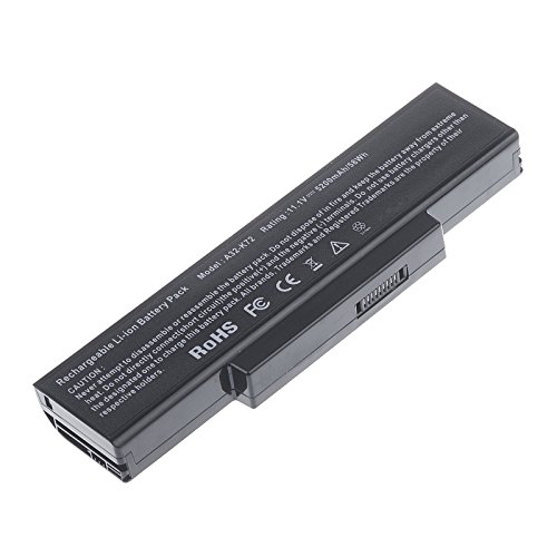 Vinteky® Li-ion 10.8V 5200mAh Ersatz Akku Notebook Akku für ASUS A72, K72, K73, N71, N73, X77 Series. ASUS A72D Series, ASUS A72DR Series, ASUS A72F Series, ASUS A72J Series, ASUS A72JK Series, ASUS K72D Series, ASUS K72DR Series, ASUS K72DY Series, ASUS K73E Series, ASUS K73J Series, ASUS K73JK Series ASUS A72JR Series - 3