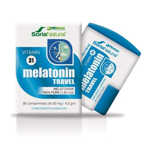 Mélatonine 1,9mg 90 comprimés Soria Natural Travel