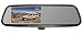 Produktbild Auto DVR Spiegel, Full-HD Frontal Kamera, Kamera enthalten in Lizenz Nummernschild, microSD Karte, bis zu 64 GB Unterstützung, G Sensor, Parkplatz-Modus, GPS
