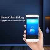 Ollivan®Original Xiaomi Yeelight Smartl Nachttischlampe -LED Lampe Birne Lichtsteuerung – Leuchtdichte verstellen -mit WIFI und APP Ferndatenverarbeitung - 4