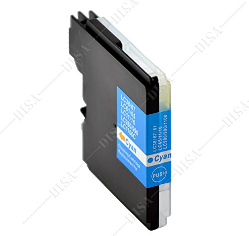 10 x Tintenpatronen kompatibel zu LC-980 / LC1100 Brother DCP Serie DCP-185C / DCP-195C - 3