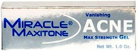 Miracle Maxitone Vanishing Acne Max Strength Gel 1oz
