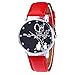 Produktbild COOKDATE Damen Armbanduhr Unisex Hybrid Smartwatch rot