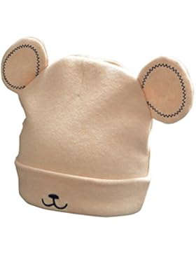 Neugeborene 0-5 Monate Baby Säugling Mütze Süß Baby-Jungen -Mädchen Wintermütze