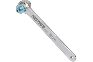 FIRSTINFO TOOLS FIT YOUR NEEDS FIRSTINFO Mini chiave a 12 punti per lo spurgo del liquido dei freni e della frizione da 8 mm per lo spurgo dei freni e dei sistemi di frizione idraulica