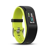 Garmin vívosport GPS-Fitness-Tracker, 24/7 Herzfrequenzmessung am Handgelenk, integriertes GPS, vorinstallierte Lauf-App, hochauflösendes Farb-Touchdisplay, 010-01789-03