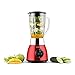Produktbild Klarstein Herakles Steel - Standmixer, Power-Blender, Hochleistungsmixer, Smoothie-Maker, 1200W, 1,8L, Glaskrug, 20.000 U/min, rot