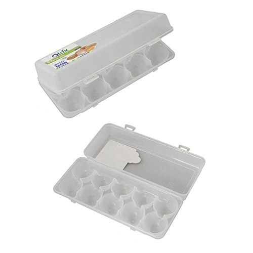 10 EIER EIERDOSE EIERBOX AUFBEWAHRUNGSBOX TRANSPORTBOX EIERBEHÄLTER DOSE BOX - 3