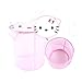 ALLTOP Foldable Cartoon Pop up Laundry Toy Bin Storage Hamper Box Foldable Basket for Kids (Both Girls and Boys), Pink