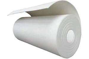 GOONSDS Ceramic Fiber Insulating Blanket - High Temperature Durable, Lightweight Length 1M,Width 610mm thickness 3mm