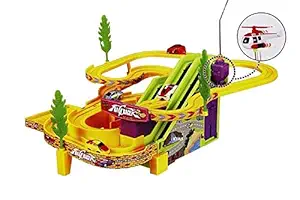 KTRS Enterprise Track Racer Toy Game Car Racing Ramp Set Battery Operated Musical Kids Games