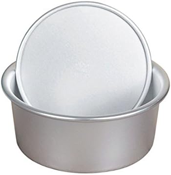 Zhaoke Aluminium Round Cake Pan Non-Stick Pie Tart Mold Pans 6 inch