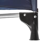 TecTake Baby Laufstall Babybett Kinder Reisebett | inkl. Schlafunterlage + Transporttasche | navy blau - 6
