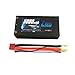 Price comparison product image ZEEE 7.4V 100C 5000mAh Shorty Hardcase LiPo Battery Pack with Dean-Style T Connector for RC Car Losi Traxxas Slash Buggy Team Associated,Boats,Heli Airplane