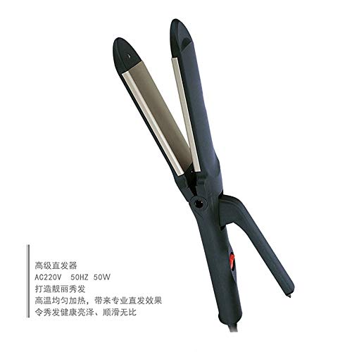 Nulijianchi2 Hair Straightener Ceramic Perm Professional Electric Splint Multi-Function Hairdresser Does Not Hurt Hair  Black