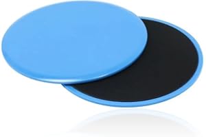 IUDWCG - 2 Pcs Core Slider, Deslizador Fitness Ejercicio Deslizador Doble Cara para Entrenamiento en Casa Ab Workout Full Body Workout (Azul)