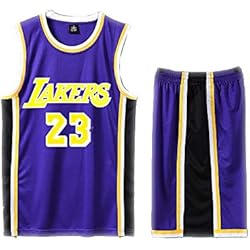 Camiseta de Baloncesto para Hombre, Conjunto de Camiseta - Los Angeles Lakers James 23 Vest
