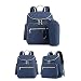 Produktbild LULUDP Outdoorrucksack Taschen Mamabeutel Multifunktions-Waschbeutel mit großer Kapazität, Aufbewahrungstasche, Kosmetiktasche, Reise-Aufbewahrungstasche, Umhängetasche, tragbarer, intelligenter USB-L
