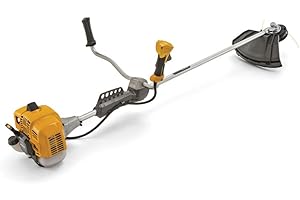 STIGA BC 535 B débroussailleuse à Essence - Moteur 32,6 CC 2 Temps, Largeur de Coupe 43 cm, Guidon vélo, Lame 3T & tête Tap&Go.