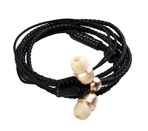 WrapsWearable Braided Wristband Headphone Earbuds, Core Gold (WRCOG-V16M)