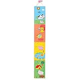 Children's Wooden Farm Themed Height Chart