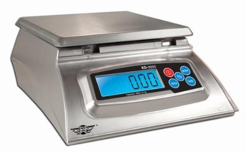 Kitchen Scale – Baker 's Math Kitchen Scale – KD8000 Scale by My Weight, Silver by My Weigh Ultraschmale