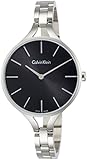 Calvin Klein Damen Analog Quarz Uhr mit Edelstahl Armband K7E23141