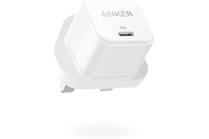 USB C Plug, Anker 20W USB C Charger - Fast Charging PowerPort III Cube Charger, Compatible with iPhone 17/16/16 Plus/16 Pro/16 Pro Max, 15/14/13/12 Series, Galaxy, iPad (Cable Not Included)