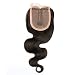 BLISSHAIR 7A Virgin Indian Human Hair Middle Part Body Wave Lace Closure 3,5 X 4 10inches