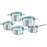 fissler topfset intensa INNOVATIVER ALLHERDBODEN: Dank dem cookstar Allherdboden der Kochtöpfe sind diese für alle Herdarten, Gasherd, Ceranherd, Elektroherd und Induktion geeignet. Er sorgt für eine optimale Wärmeverteilung & -speicherung und hilft so Energie zu sparen.