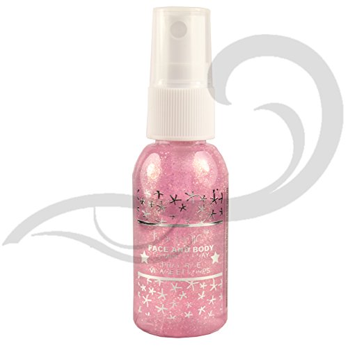 Technic Face & Body Glitter Shimmer Spray (Pink)