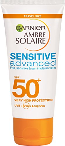 Ambre Solaire Sensitive Sun Cream SPF50+ 50ml Travel