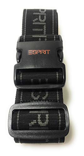 Preisvergleich Produktbild Esprit Koffergurt schwarz / grau