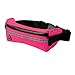 Travel Waist Money Pouch Running Sports Zipper Belt Bag Cycling Waist Bag Phone Case Cover Rose RS.395.00