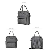 Anself Insular Baby Wickeltasche Mama Tasche mit Wickelunterlage und Kinderwagen Befestigung - 2