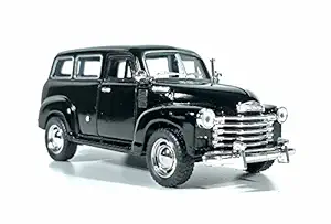 Jack Royal 1950 Chevrolet Suburban Metal Die Cast Car (Black)