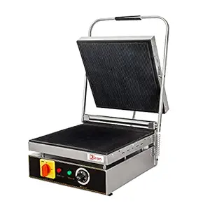 Kiran 9 Slice Jumbo Electric Commercial Sandwich Maker Grill (Multicolor)