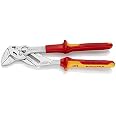 KNIPEX 1000V-Insulated Pliers Wrench 250mm - Replacement For Metric & Imperial Spanner Sets
