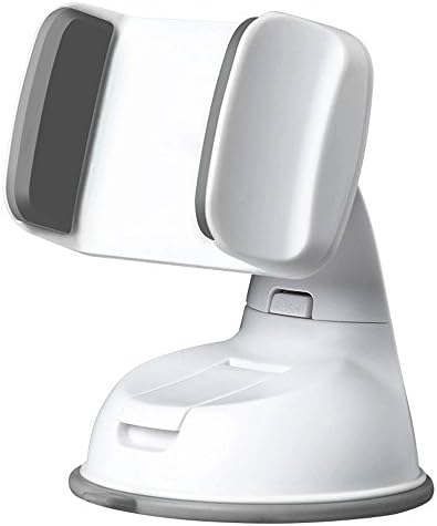 THANLY Universal Car Phone Holder 360 Rotatable Cell Phone Dashboard Windshield Mount Stand Cradle Support for iPhone 6 6s 6 Plus 6s Plus Samsung Galaxy S7 S6 S5 Note 2 3 4 5 HTC LG and More (Grey)